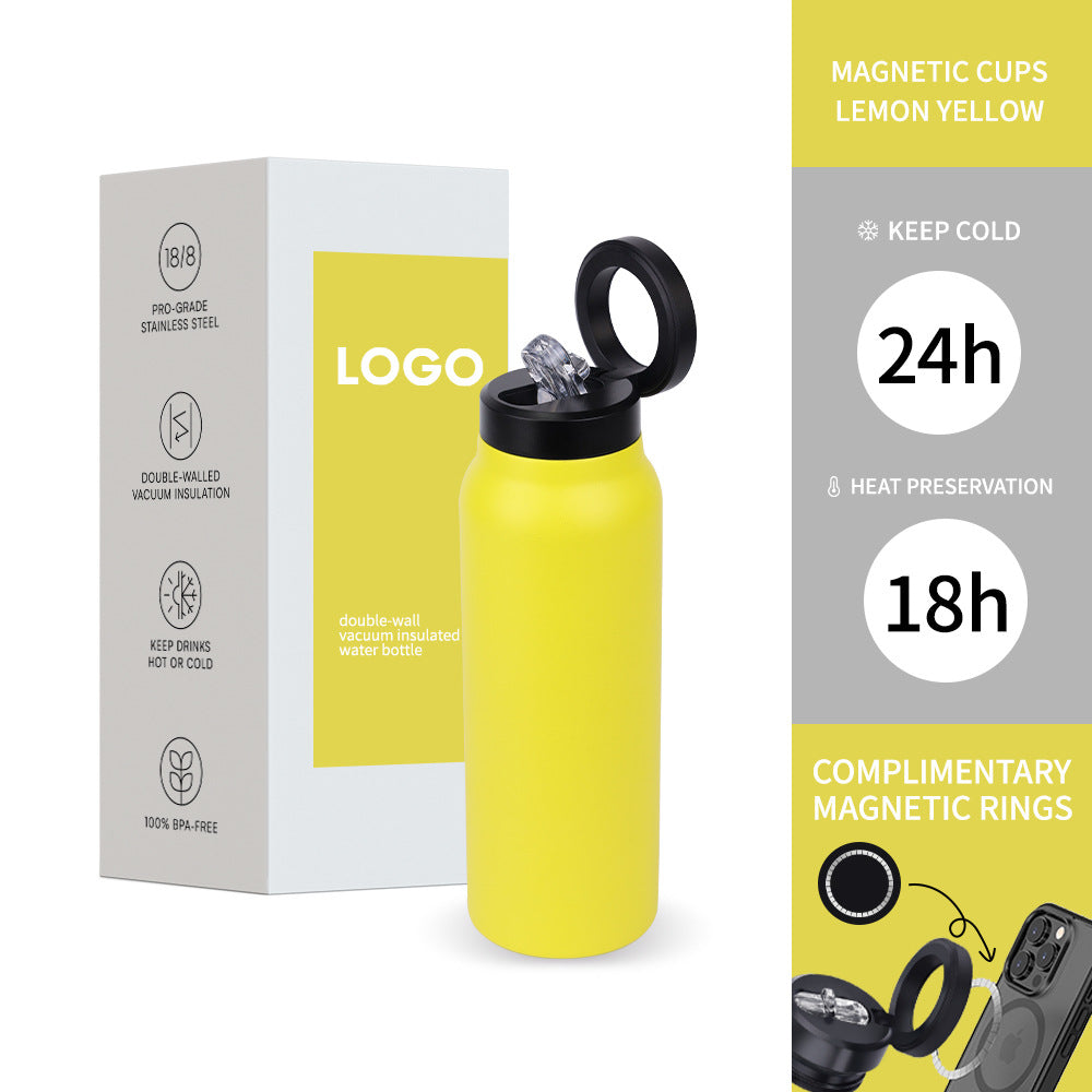 Borraccia Premium in Acciaio Inox da Palestra/ufficio
