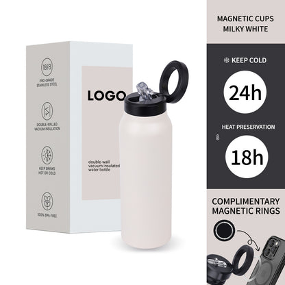 Borraccia Premium in Acciaio Inox da Palestra/ufficio